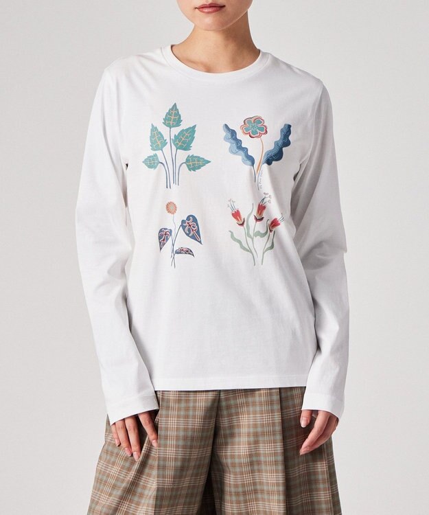 Paul Smith Botanical Art 長袖Tシャツ