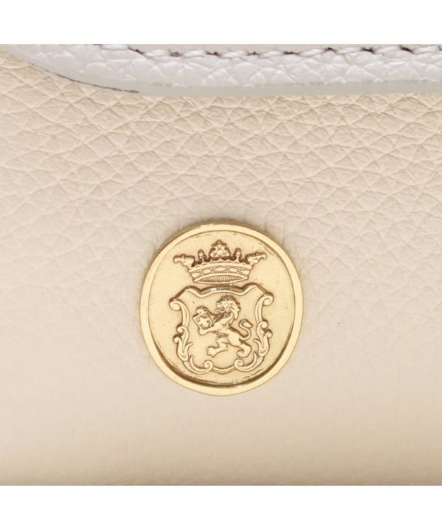 A.D.M.J. 【牛革】モーツァルト/バイカラーラウンドクラッチショルダー DAUPHIN×MOON