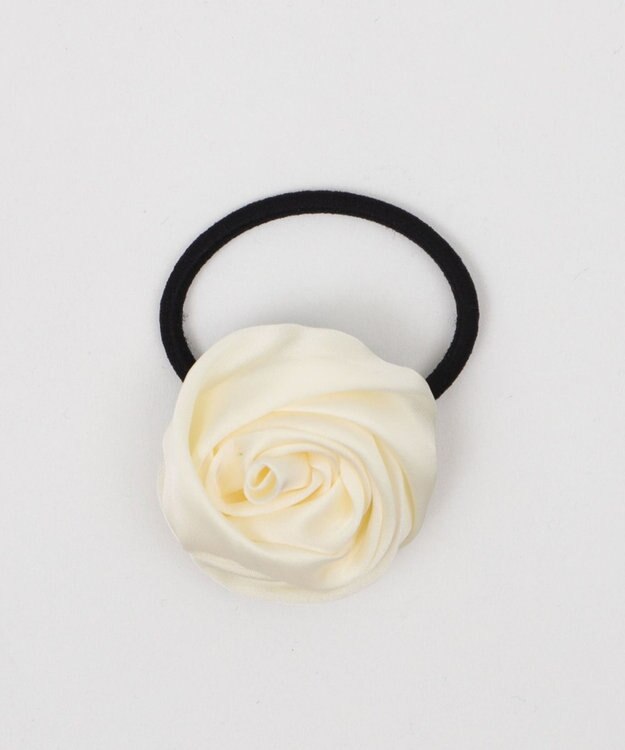 WEGO Lローズヘアゴム オフホワイト