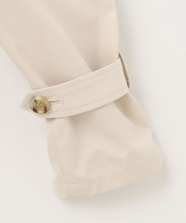 ANY SIS 【洗える】ライトプルーフハーフ トレンチ コート アイボリーベージュ