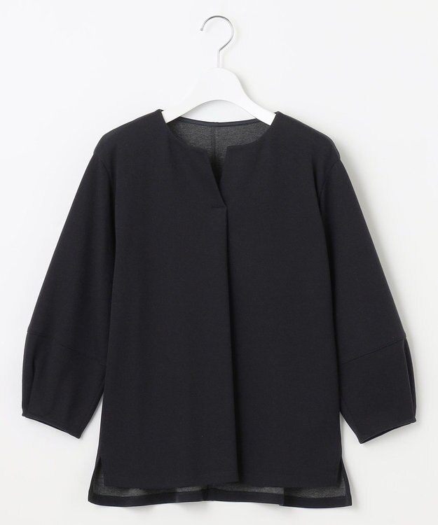 J.PRESS LADIES セルロースリバー カットソー ネイビー系