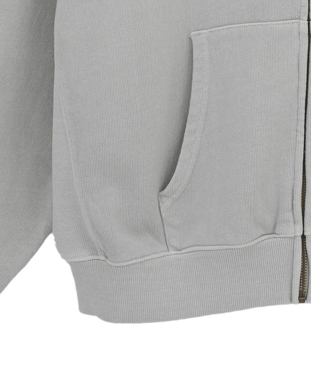 YECCA VECCA 【STAR＆STRIPE】ZIPフーディ Gray