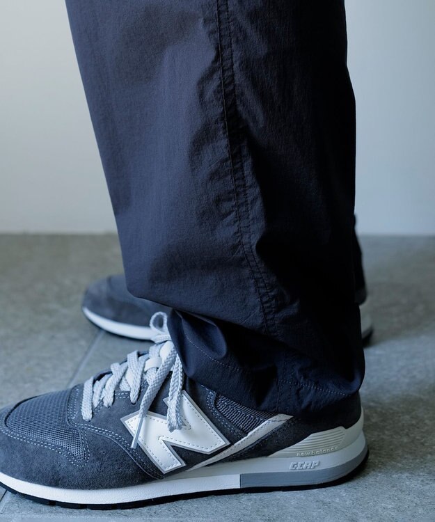 UNFILO MENS LIGHT MOVE ワイドパンツ チャコール