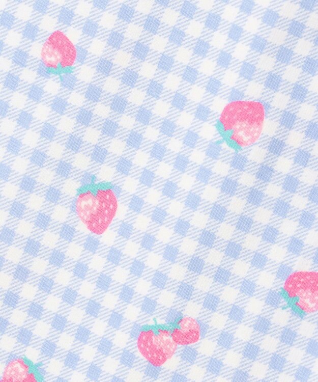 ANY KIDS 【Strawberry Collection】いちごレギンス サックスブルー