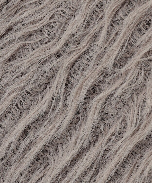 NAVE 【ReNAVE・洗える】メルティーシャギーニット スカート ライトグレー系