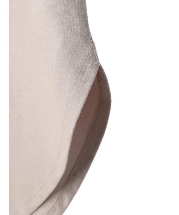 AMERICAN HOLIC 抗菌防臭　Ｄａｉｌｙ！　裾ラウンドカットチュニック1 Gray Beige