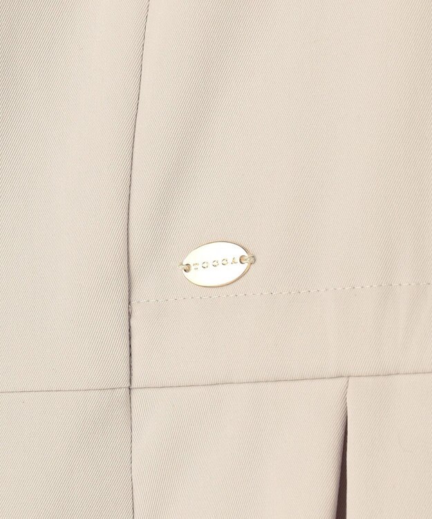 TOCCA ROSE CHEEK 2WAY ドレス＆コート ベージュ系