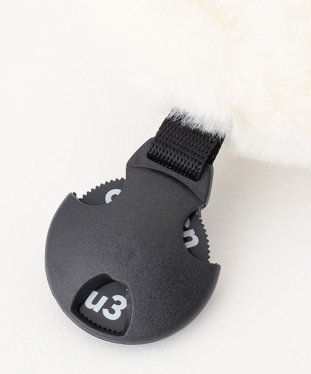 23区GOLF 【雑貨】ファー×ボーダー ヘッドカバー ホワイト系