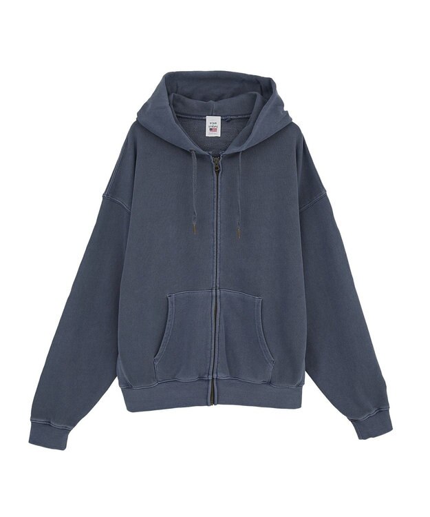 YECCA VECCA 【STAR＆STRIPE】ZIPフーディ Navy