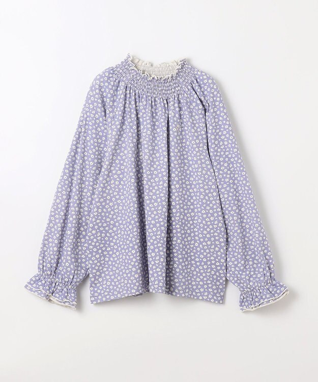 組曲 KIDS 【150-160cm】シャーリング Tシャツ マローブルー系5