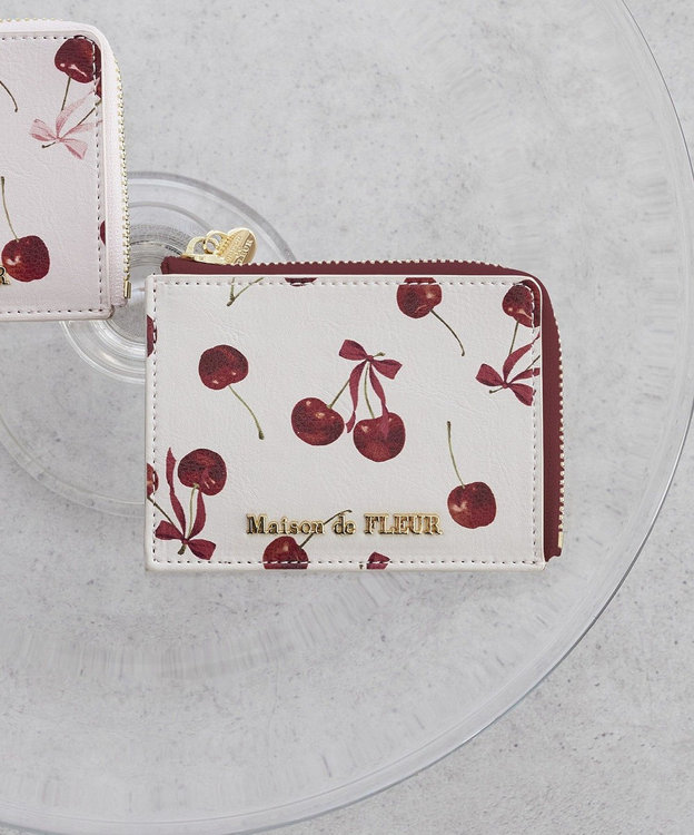チェリー柄フラグメントケース / Maison de FLEUR | ファッション通販