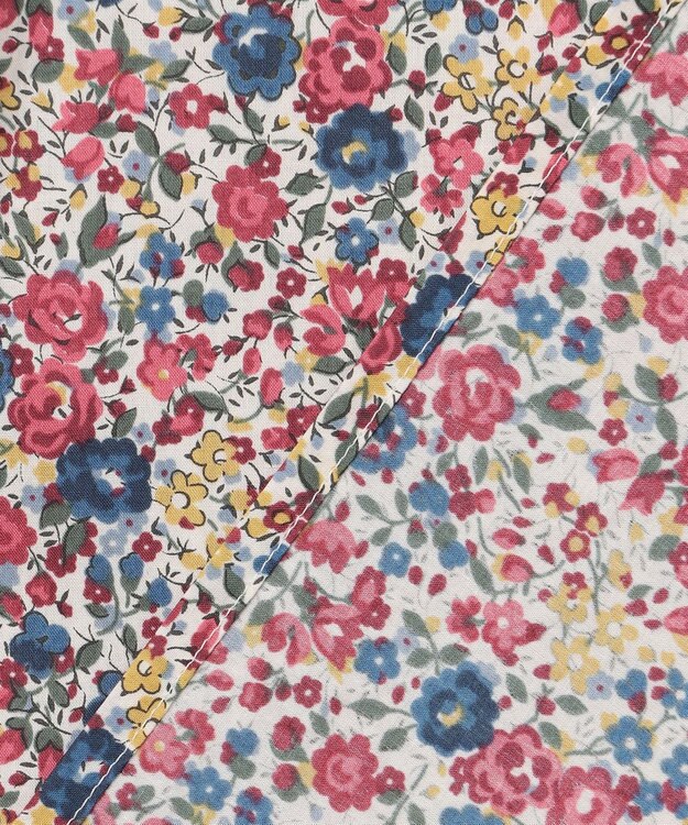 J.PRESS LADIES L 【洗える】LIBERTY ギャザースリーブ 5分袖 ブラウス レッド系5