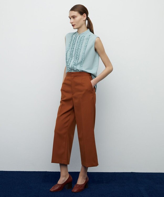 BEIGE， 【S-size】RABELAIS / クロップドパンツ Tan