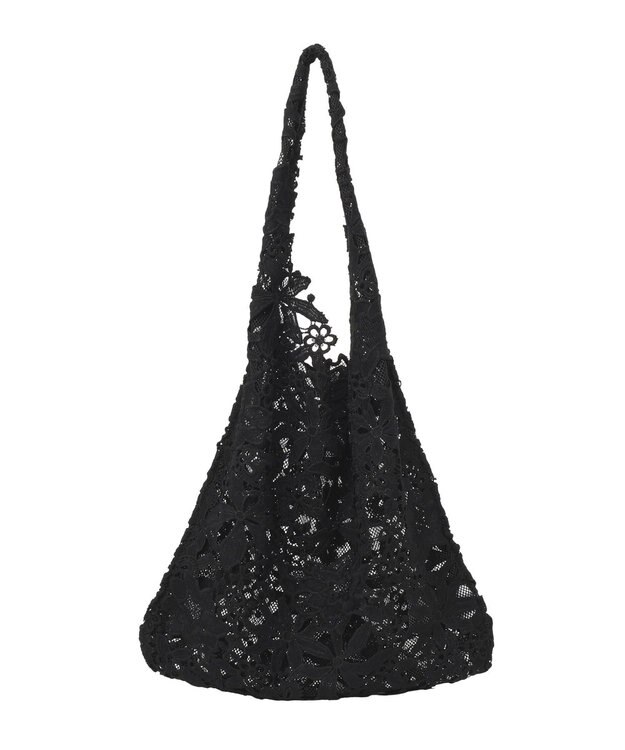 earth music&ecology レースバッグ Black