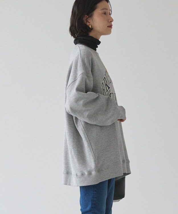 AMERICAN HOLIC ＢＲＵＮＳＷＩＣＫ　ＧＥＯＲＧＩＡ　ＢＩＧスウェット Light Gray Mixture