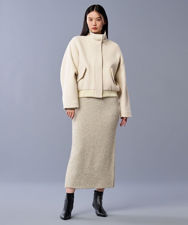 uncrave リバー スタンドカラー ブルゾン（uncrave STANDARD） エクリュ