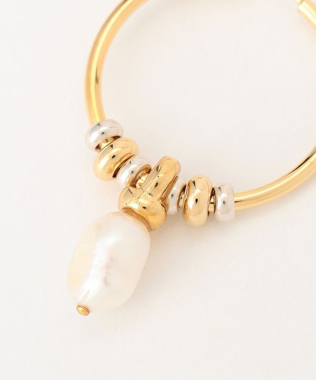 【新品】ヴェラッティ VELATTI パールフープピアス VELATTI】パールフープピアス / 自由区 | ファッション通販