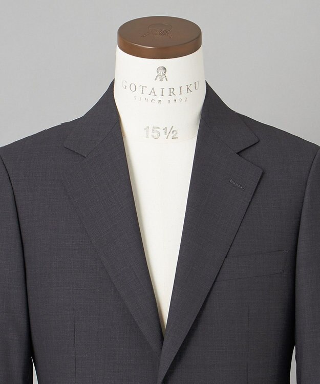 GOTAIRIKU 【オールシーズン対応】WOOL×POLYESTER ライトウェイト スーツ（グレー） グレー系
