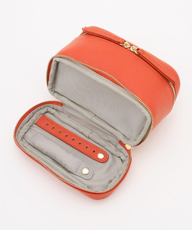 自由区 【WEB限定カラーあり・2WAY】ヴァニティミニ バッグ ダークオレンジ
