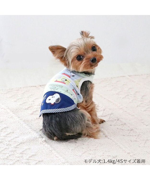 PET PARADISE スヌーピー はじめてタンクトップ 《コミック柄》 小型犬 コミック柄