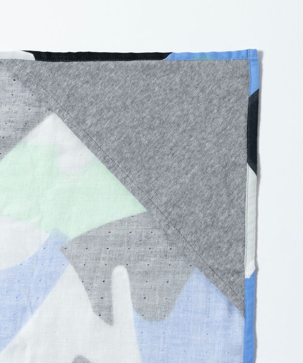 TRICOTE PUZZULE SWADDLE BLANKET 36BLUE