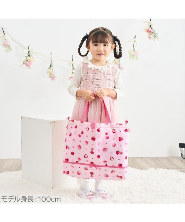 Mother garden マザーガーデン 野いちご 通園・通学バッグ 3点セット 《スケッチ柄》 スケッチ柄