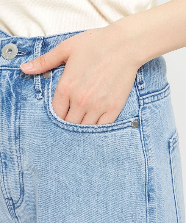 uncrave 【upper hights × uncrave】THE SISTER uncrave パンツ フェザースカイブルー