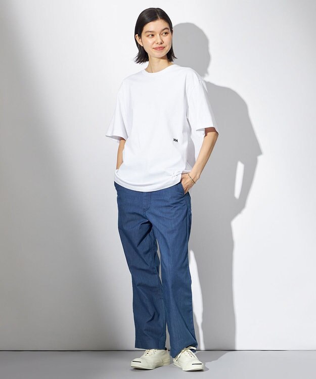 HELLY HANSEN ショートスリーブワンポイントロゴティー クリアホワイト