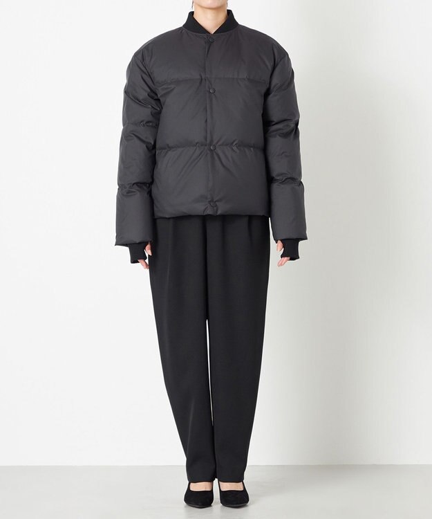 NAVE 【ReNAVE】タフタダウン ブルゾン ブラック系