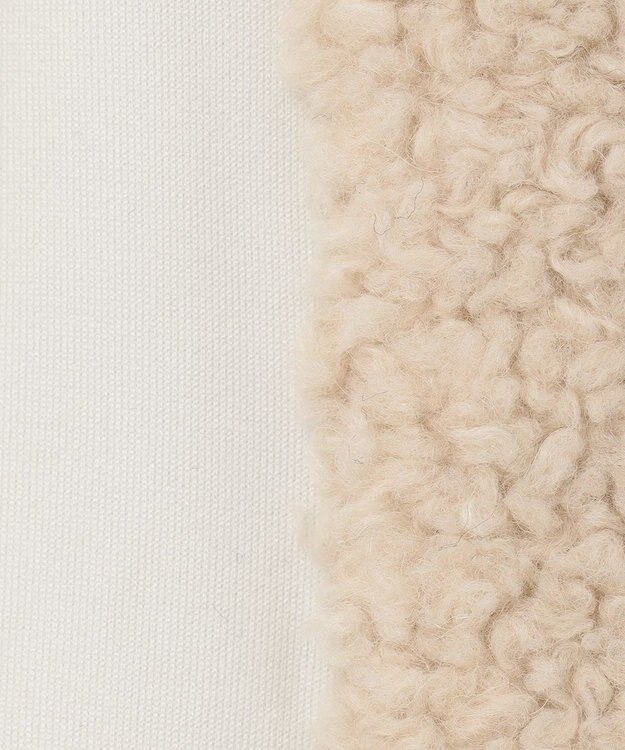 23区GOLF 【WOMEN】ボアワンピース アイボリー系