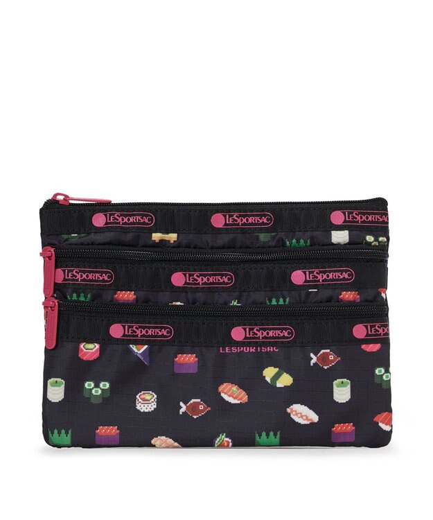 LeSportsac 3ZIP COSMETIC/ヘイ！オマチ！