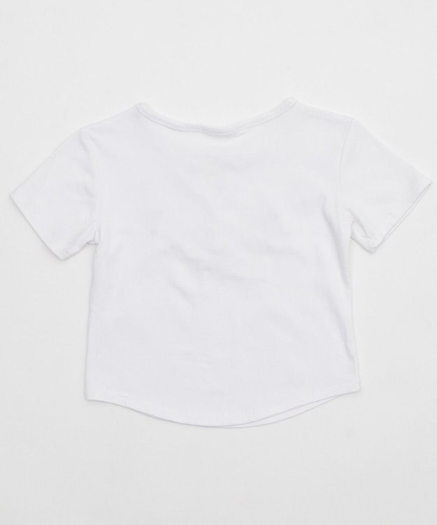 WEGO ヘンリーネックドームスタッズT ホワイト