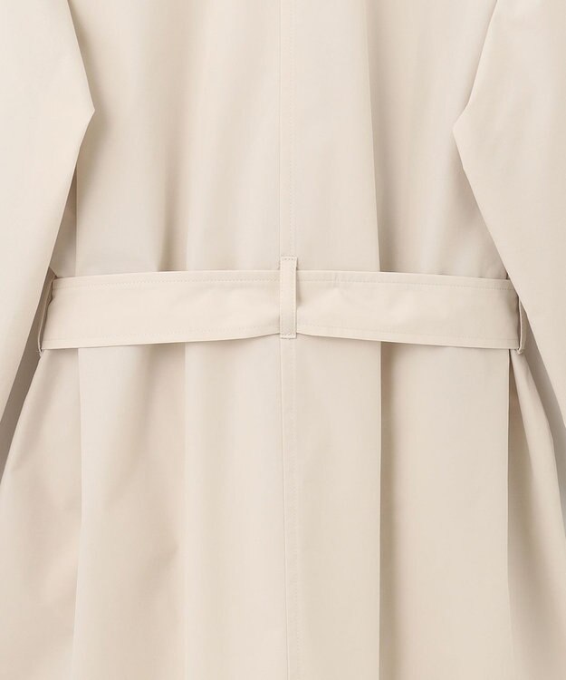 ANY SIS 【洗える】ライトプルーフハーフ トレンチ コート アイボリーベージュ