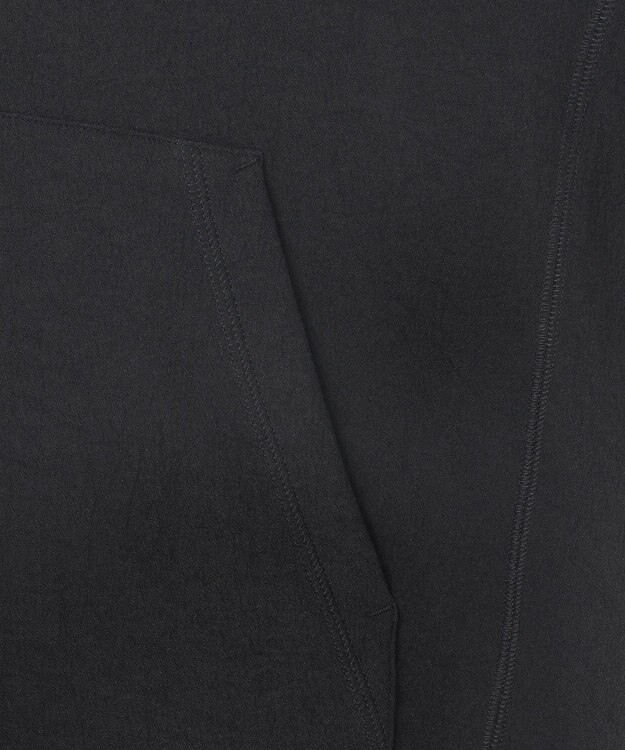 BEIGE， 【洗える】BROOM / スウェット風オーバーサイズドロストパーカー Black