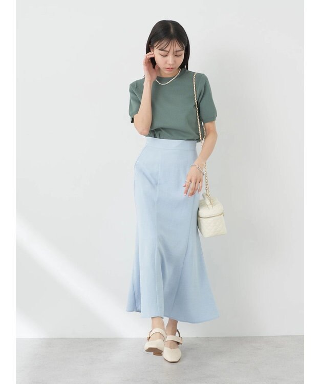 earth music&ecology マーメイドスカート Sax