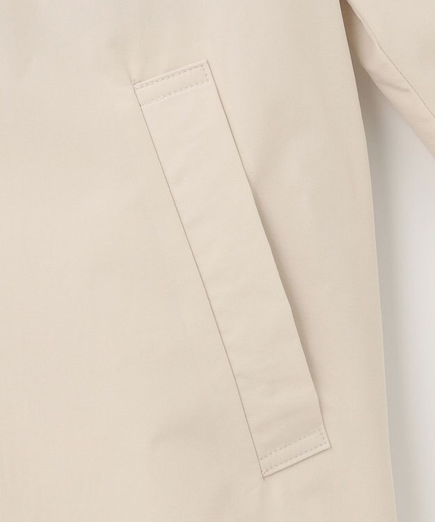 ANY SIS 【洗える】ライトプルーフハーフ トレンチ コート アイボリーベージュ