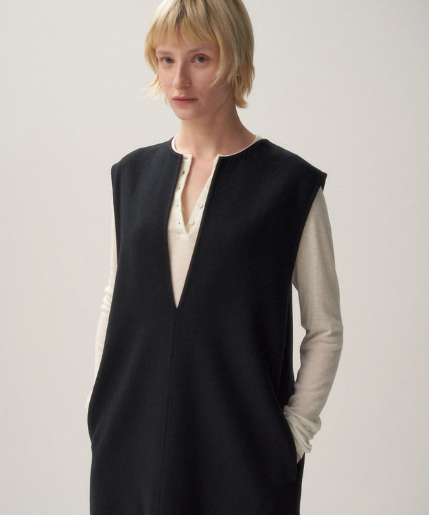 ATON SUPER 160S DOUBLE SAXONY | ピナフォアドレス BLACK