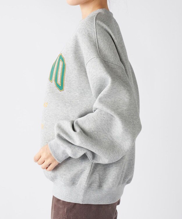 OP／FILA 【Kappa】Tennis Clubデザイン ユニセックススウェット グレー