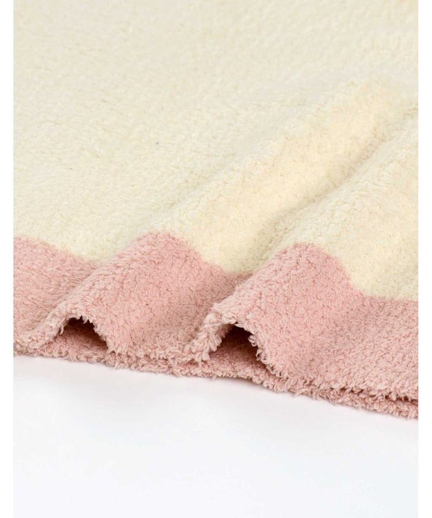 une nana cool カラーブロッキング　カーディガン クリーム