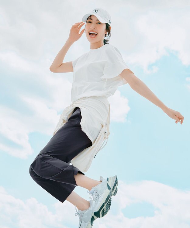 UNFILO フレアスリーブ Tシャツ オフ