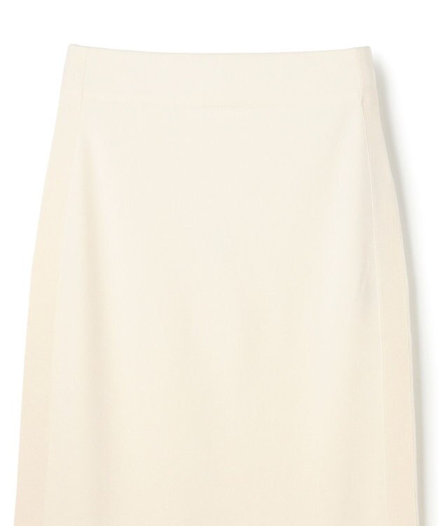BEIGE， NADIA / 異素材ライン ストレッチニットスカート Ecru