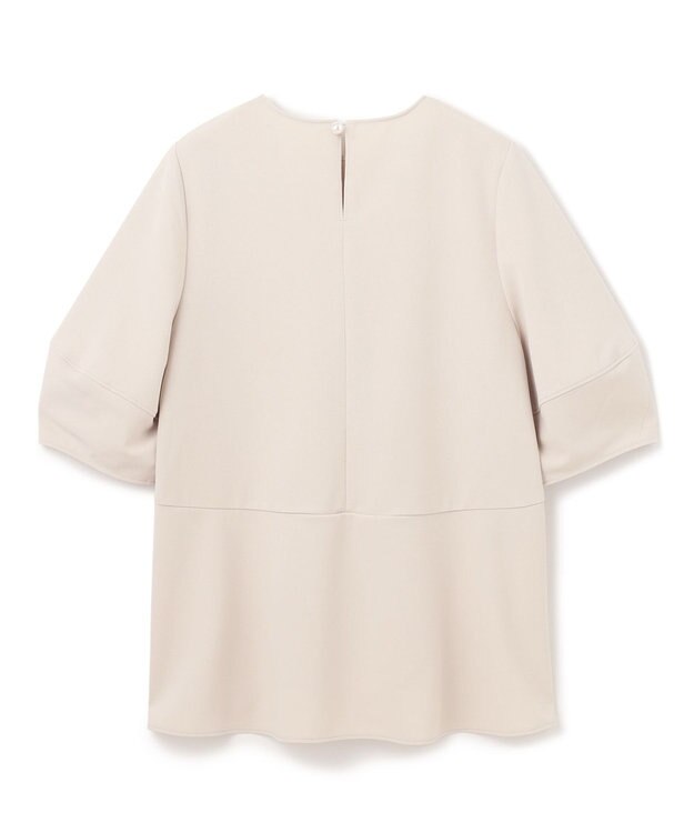 UNFILO BEAUTY MOVE ペプラムブラウス アイボリー