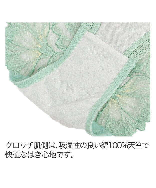 BRADELIS New York 【BRADELIS New York】サポートバックラインスタイルパンティ24S1 ミント