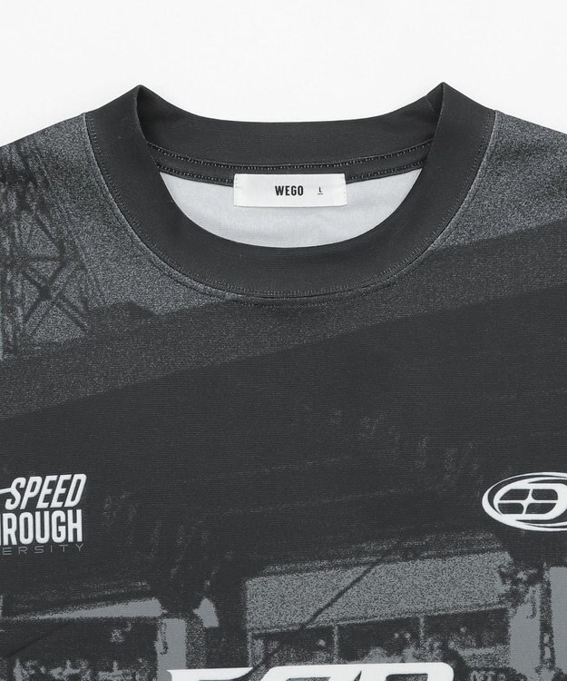 WEGO 【ユニセックス着用/MLサイズ展開】フォトゲームグラフィックT（SS） ブラック