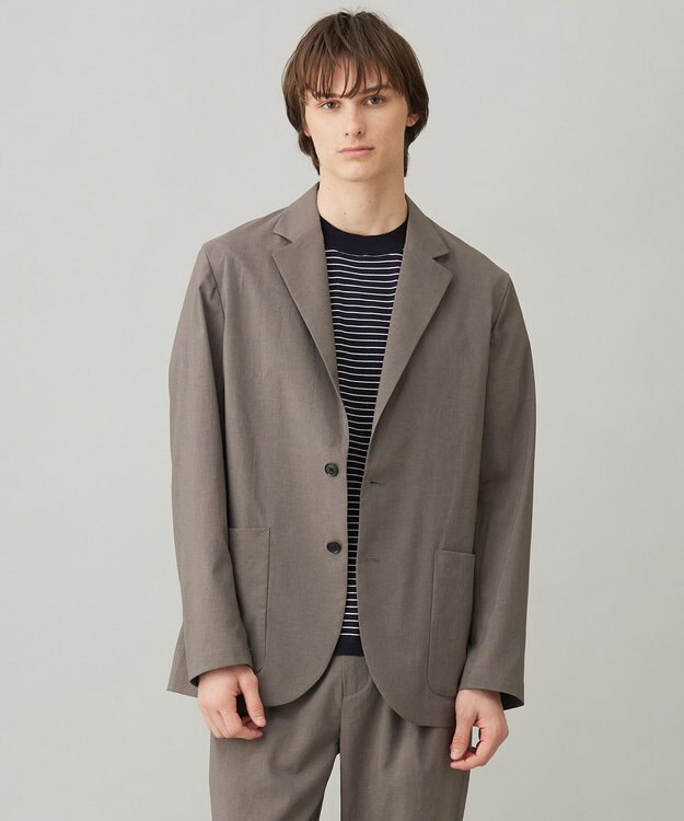 UNFILO MENS TENNEN TOUCH テーラードジャケット チャコール