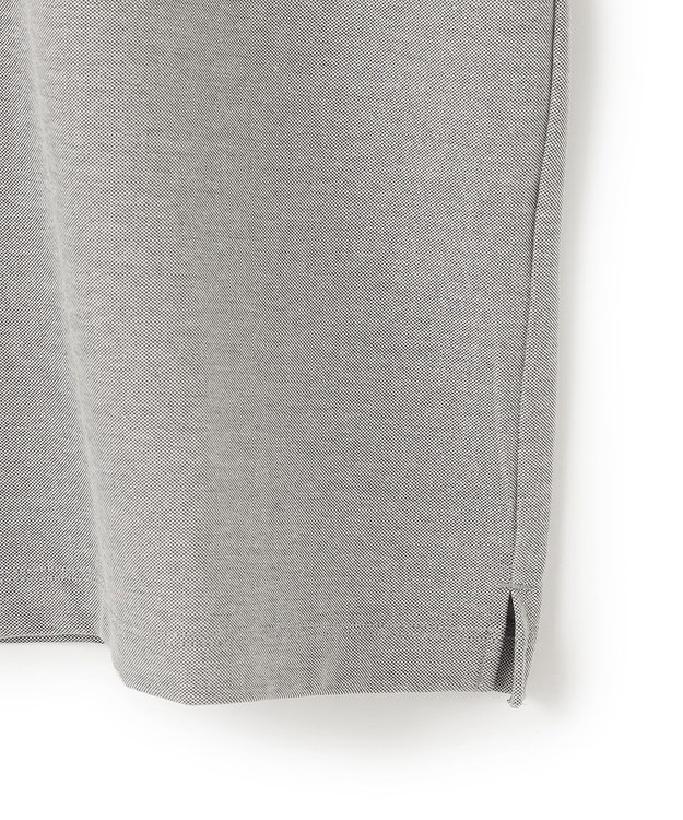 JOSEPH HOMME 新素材【ビジネスに使える】クリアコットンカノコ　ポロシャツ ライトグレー系