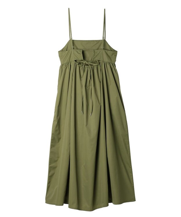 Green Parks ナイロンキャミワンピース Khaki