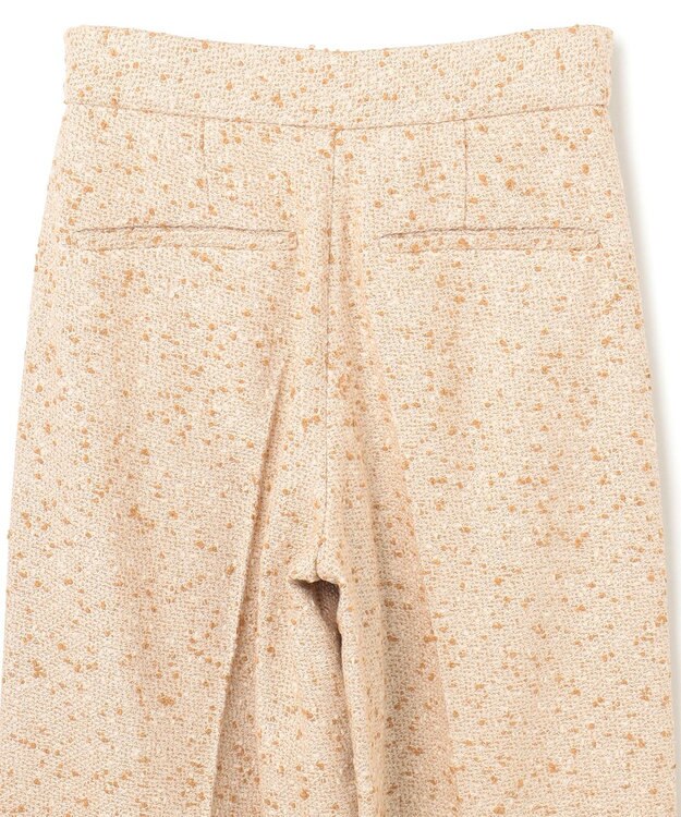 JOSEPH ツイード　フルレングストラウザーズ Ivory/Clay