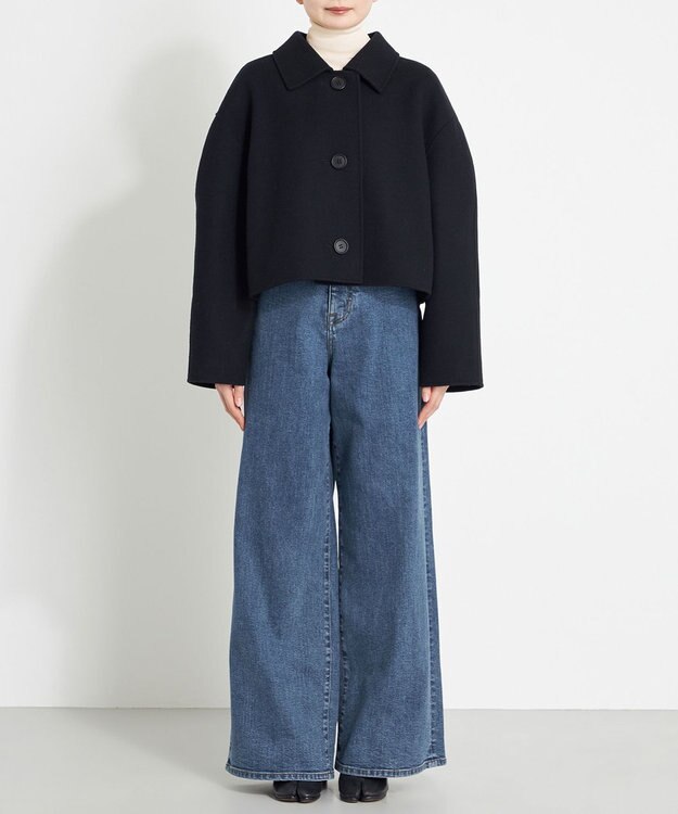 NAVE クロップドリバージャケット ブラック系