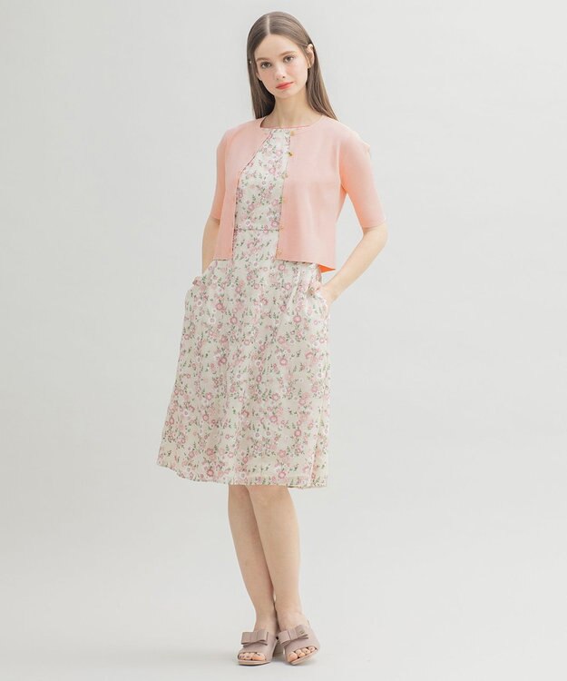 TOCCA 【洗える！】HONEY DEW カーディガン ピンク系